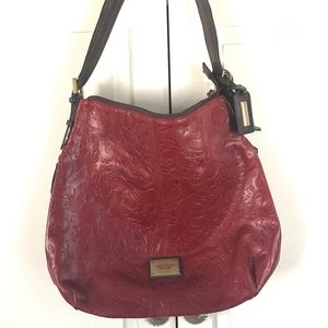 Tignanello Red Shoulder Bag/purse
